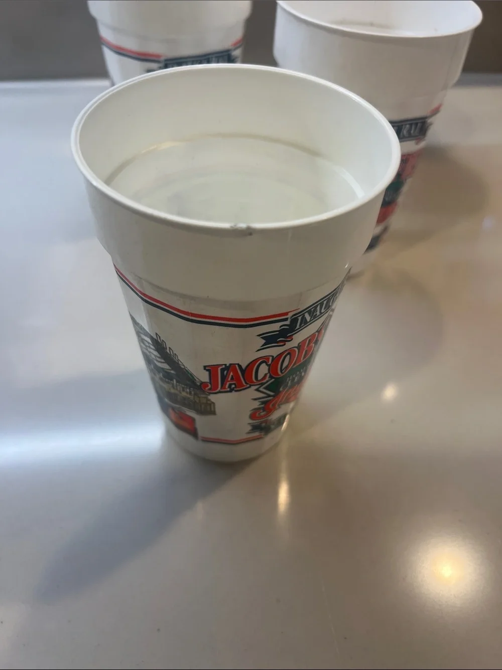 Inaugural Jacobs Field Cleveland Indians Plastic Cups - Set of 5
